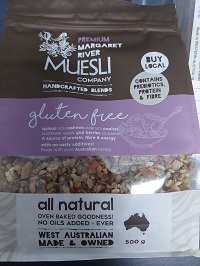 Margaret River Gluten Free Muesli 500g